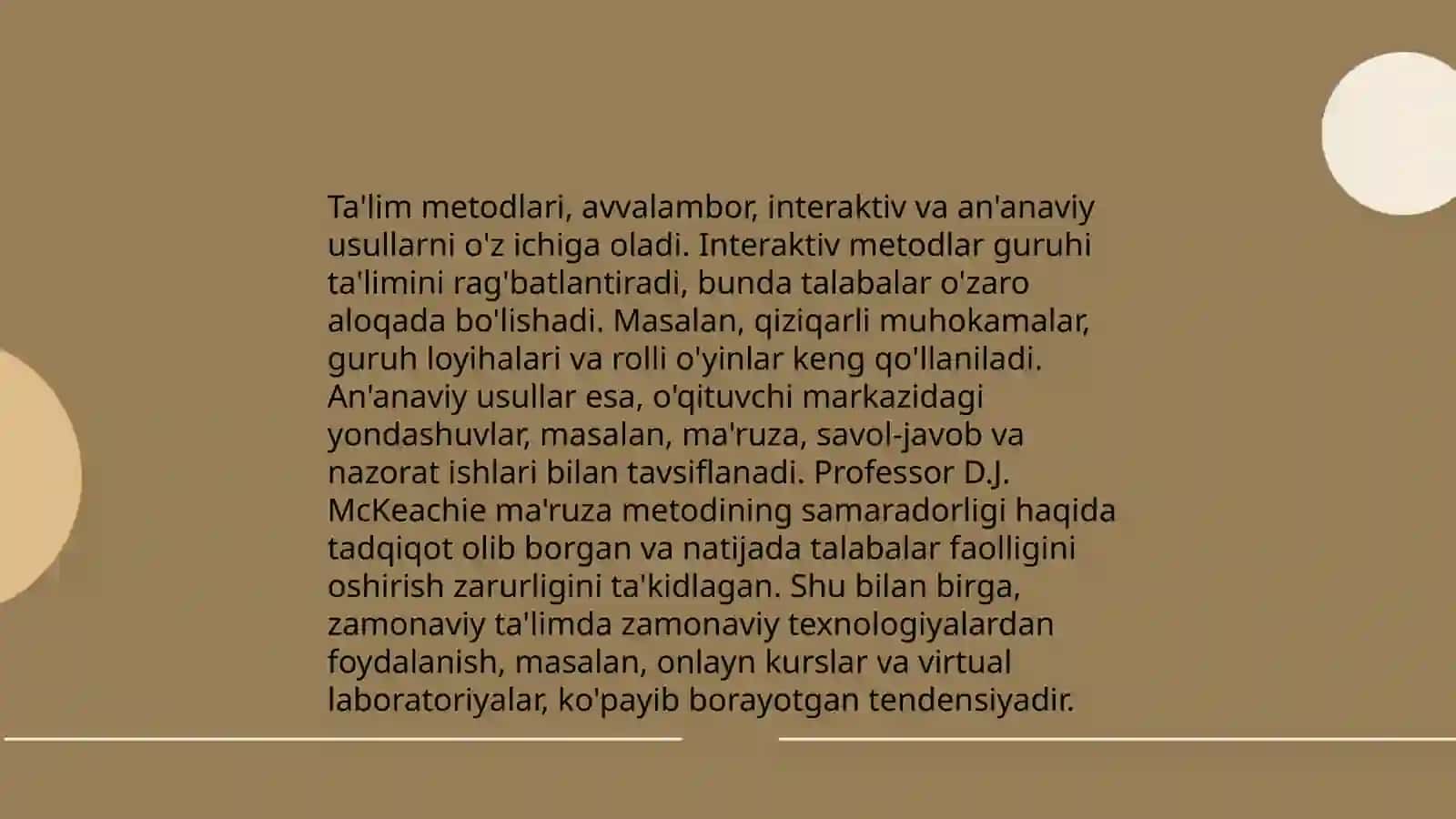 Bilim olish jarayoni 4