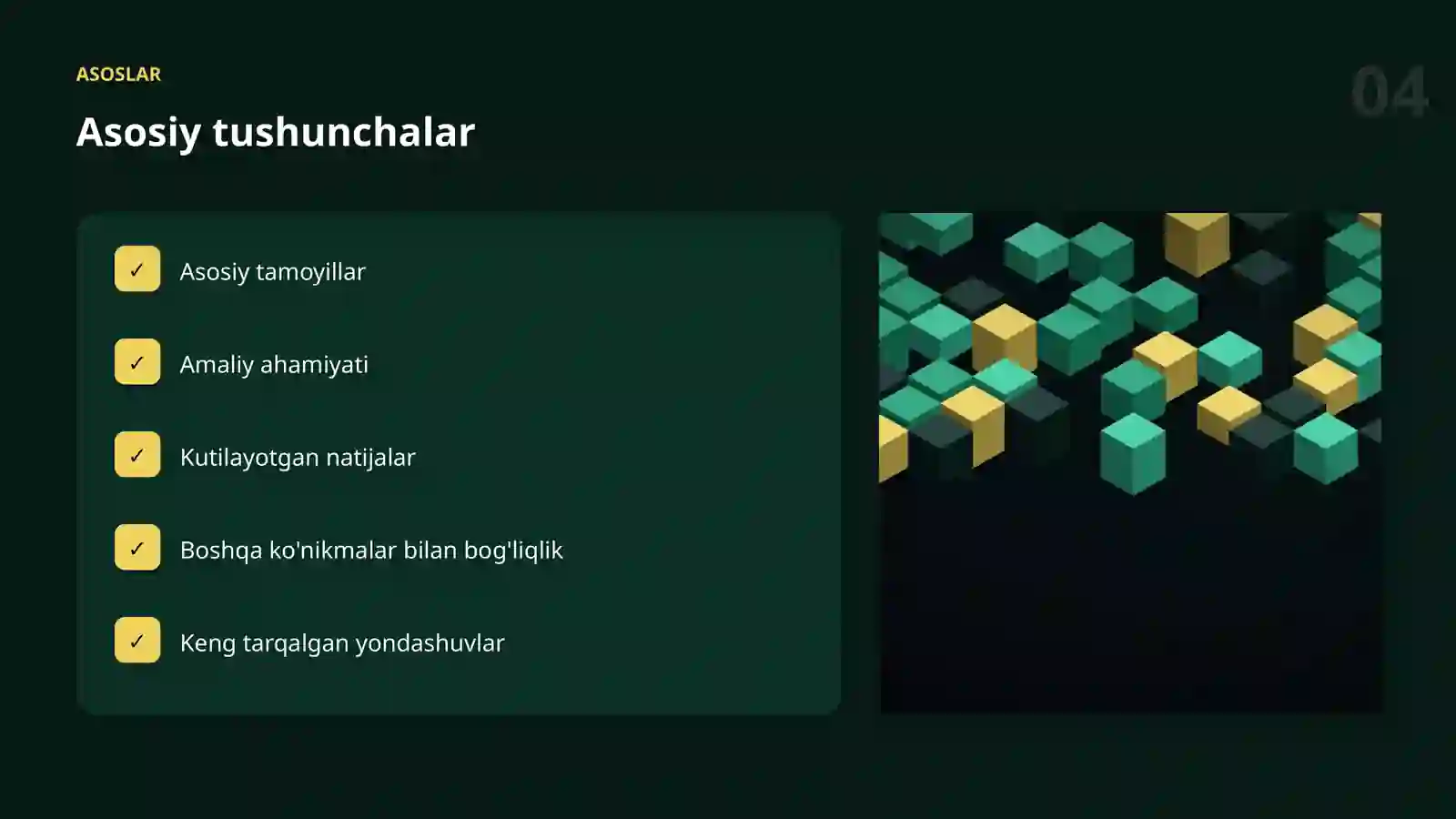 AI KASBLARI VA KO'NIKMALAR 4