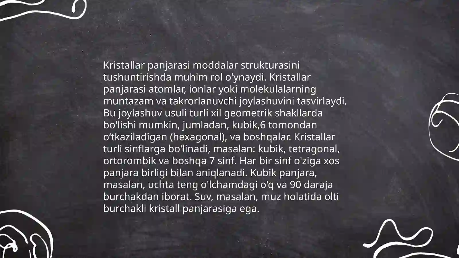 Kristall tuzilmalari 4