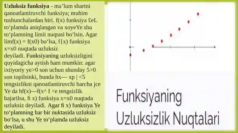 Asosiy elementar funksiyalar va ularning xossalari 4