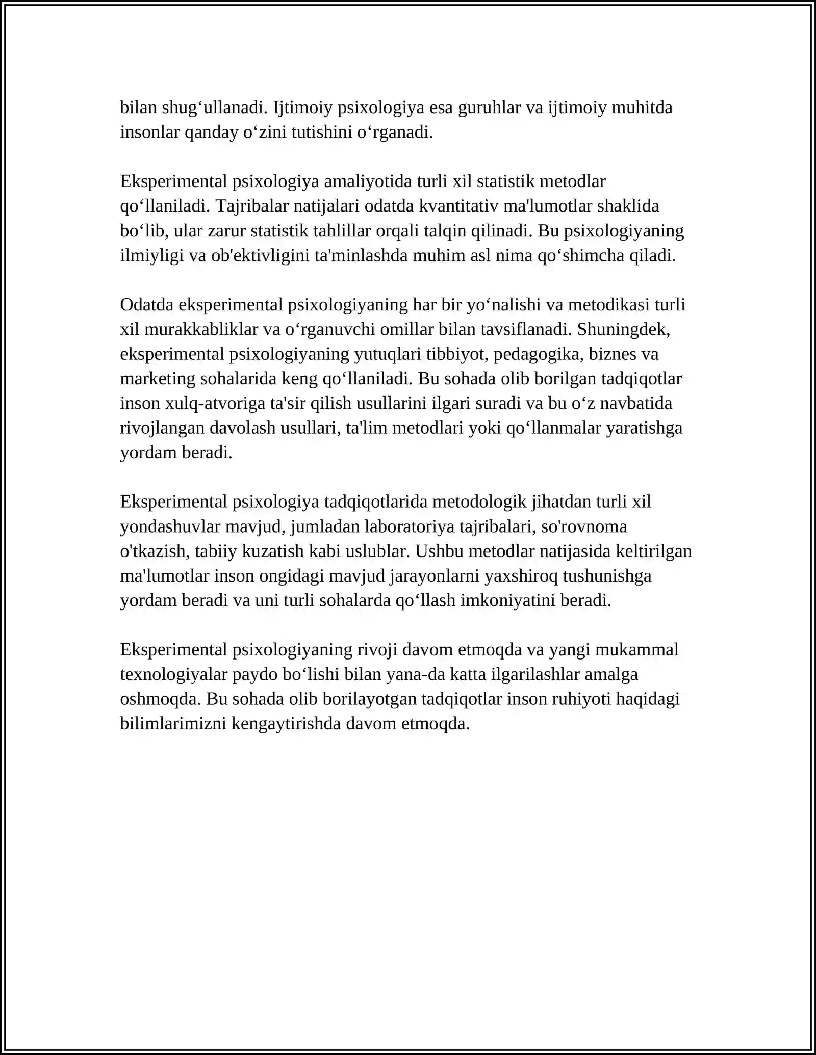 EKSPERIMENTAL PSIXOLOGIYADA NAZARIYA VA UNING TUZULISHI HAQIDA SLAYD 4