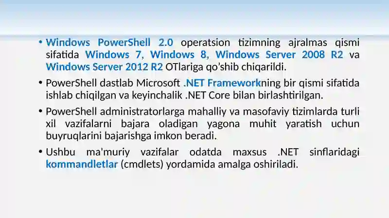 Windows PowerShell 4