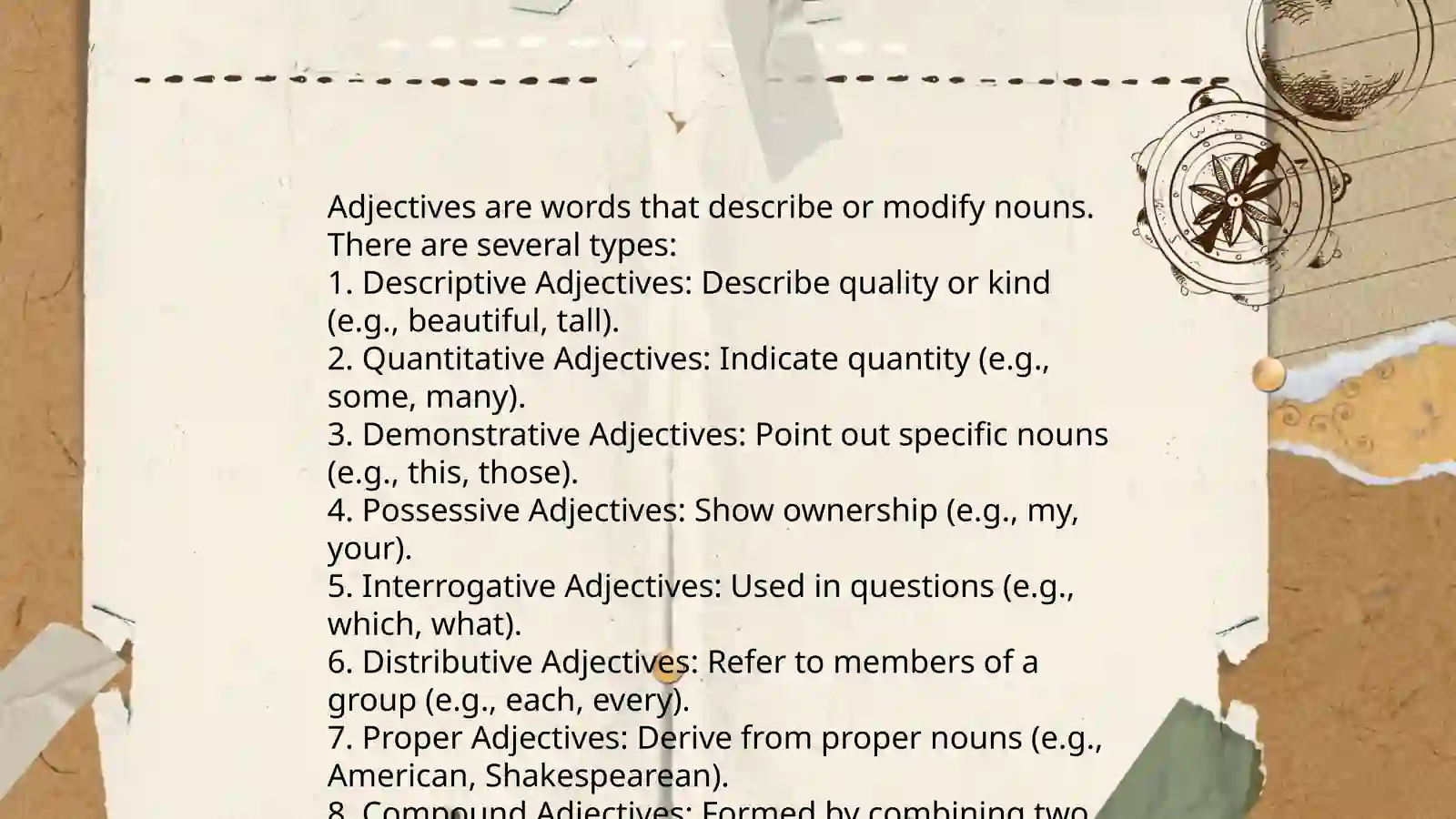 Adjectives 4