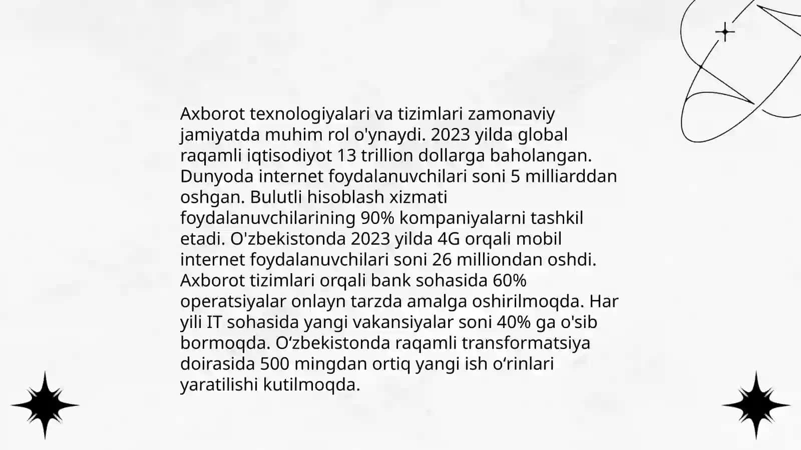 Informatika va axborot texnologiyalari fanidan didaktik va elektron materiallar tayyorlash 4