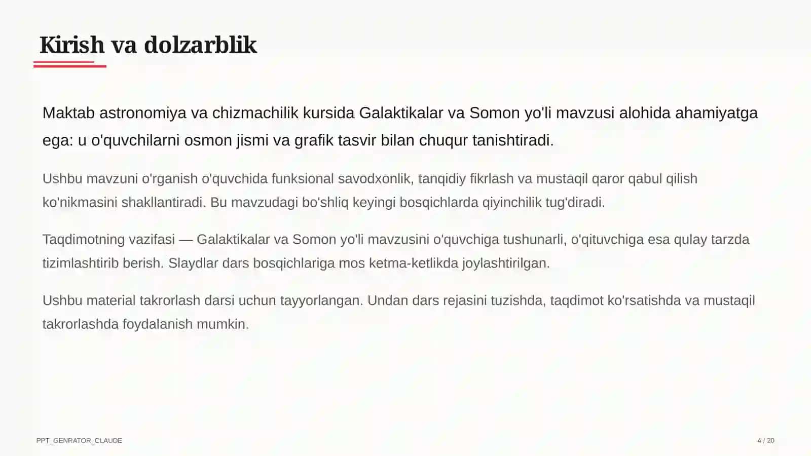 Galaktikalar va Somon yo'li (11-sinf) 4