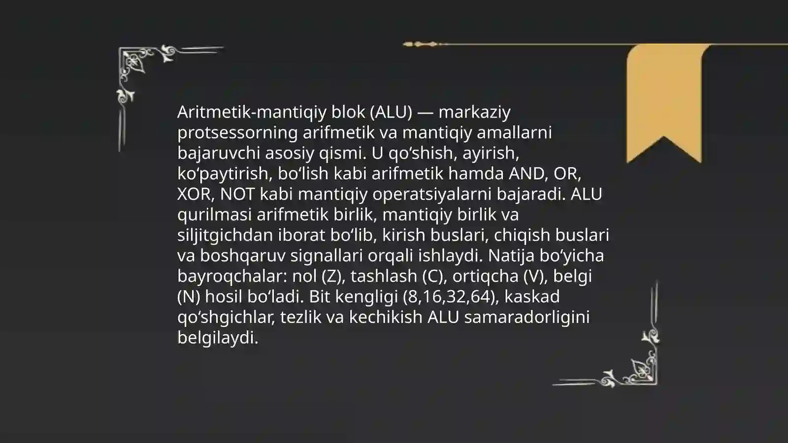 Markaziy protsessor birligi (CPU) 4