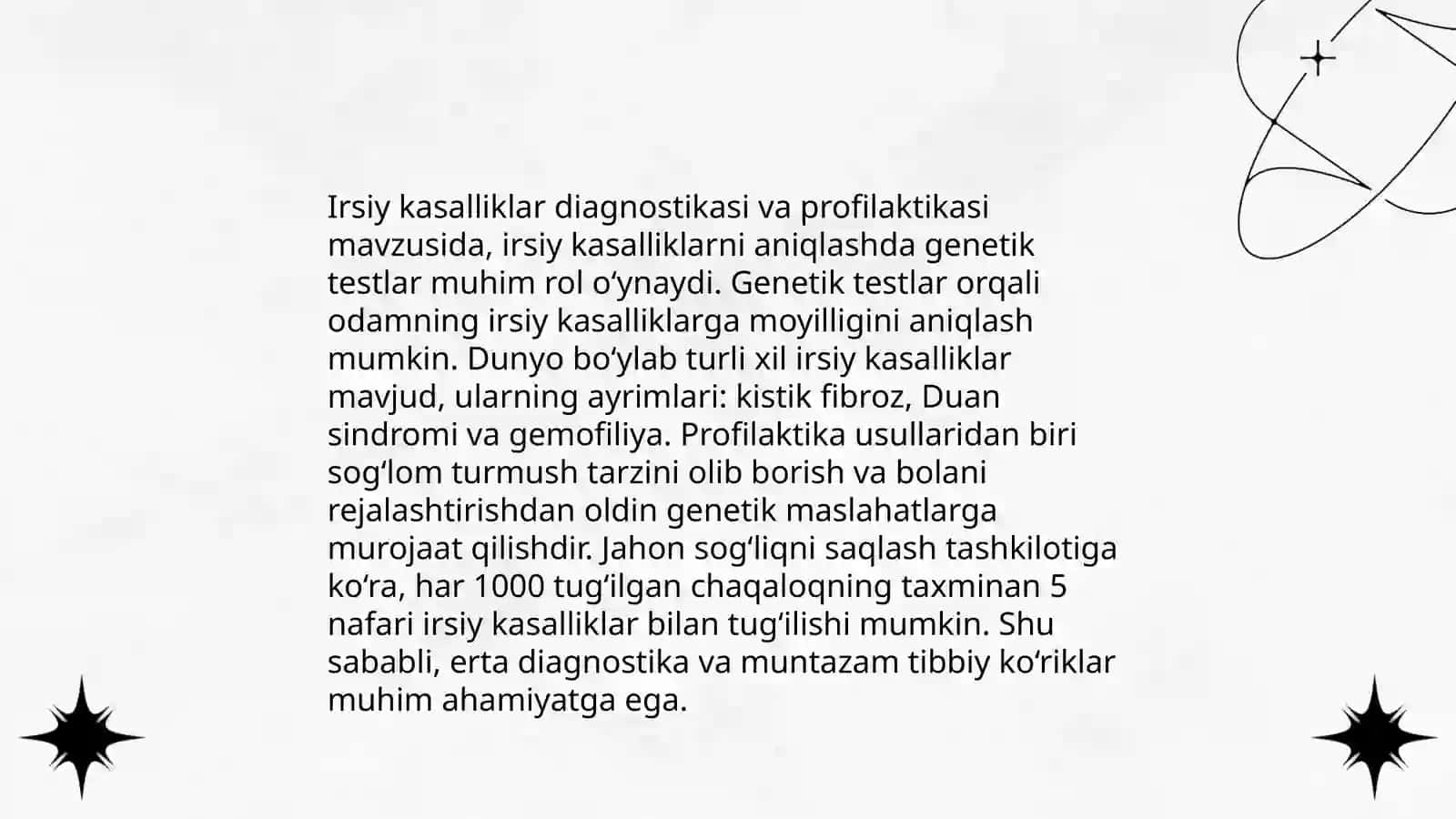 Bolalarda irsiy kasalliklar bilan kasallangan bolalarga pedagogik-psixologik ko’maklashish 4