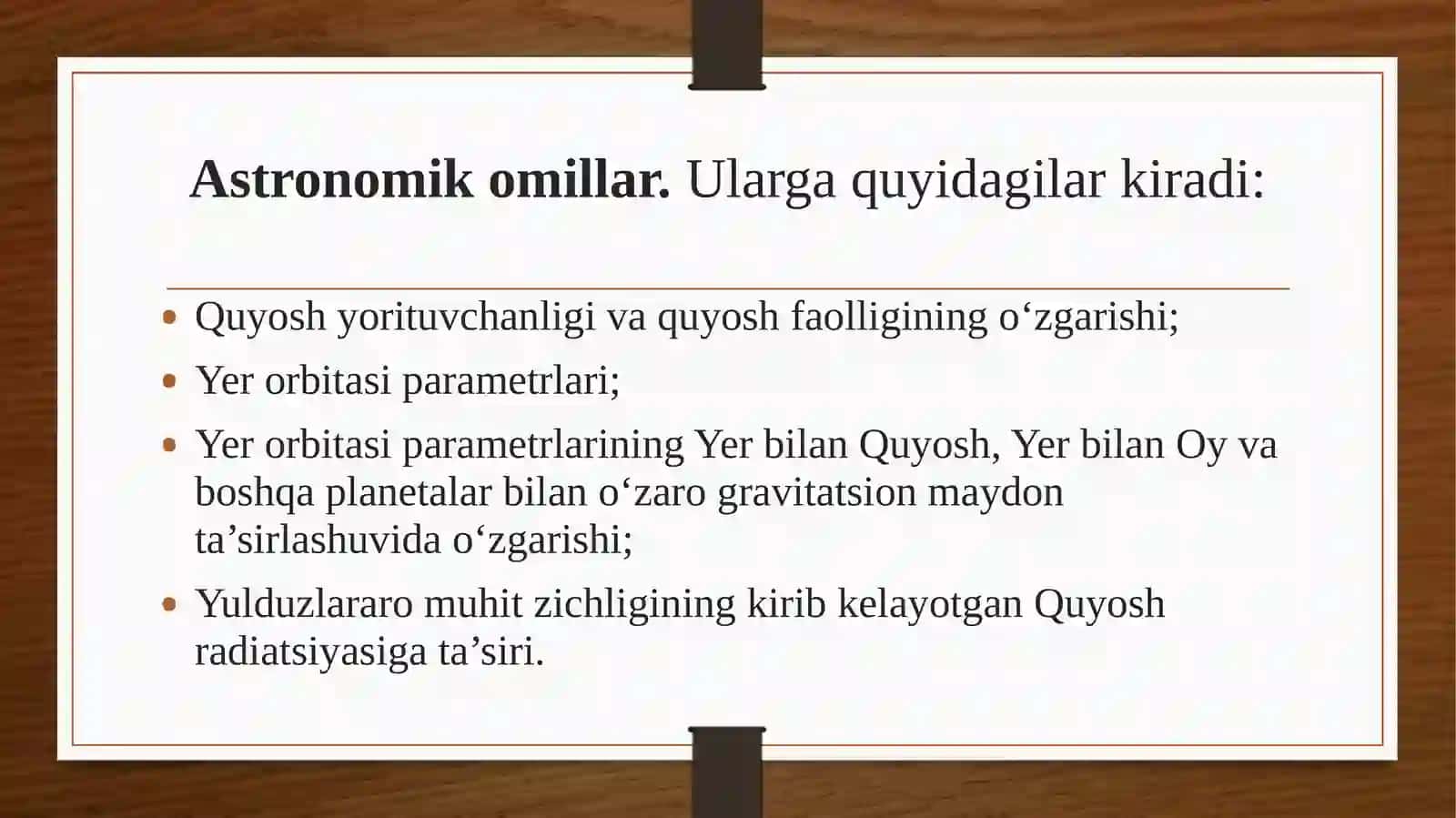 Iqlimhosil qiluvchi omillar va jarayonlar 4