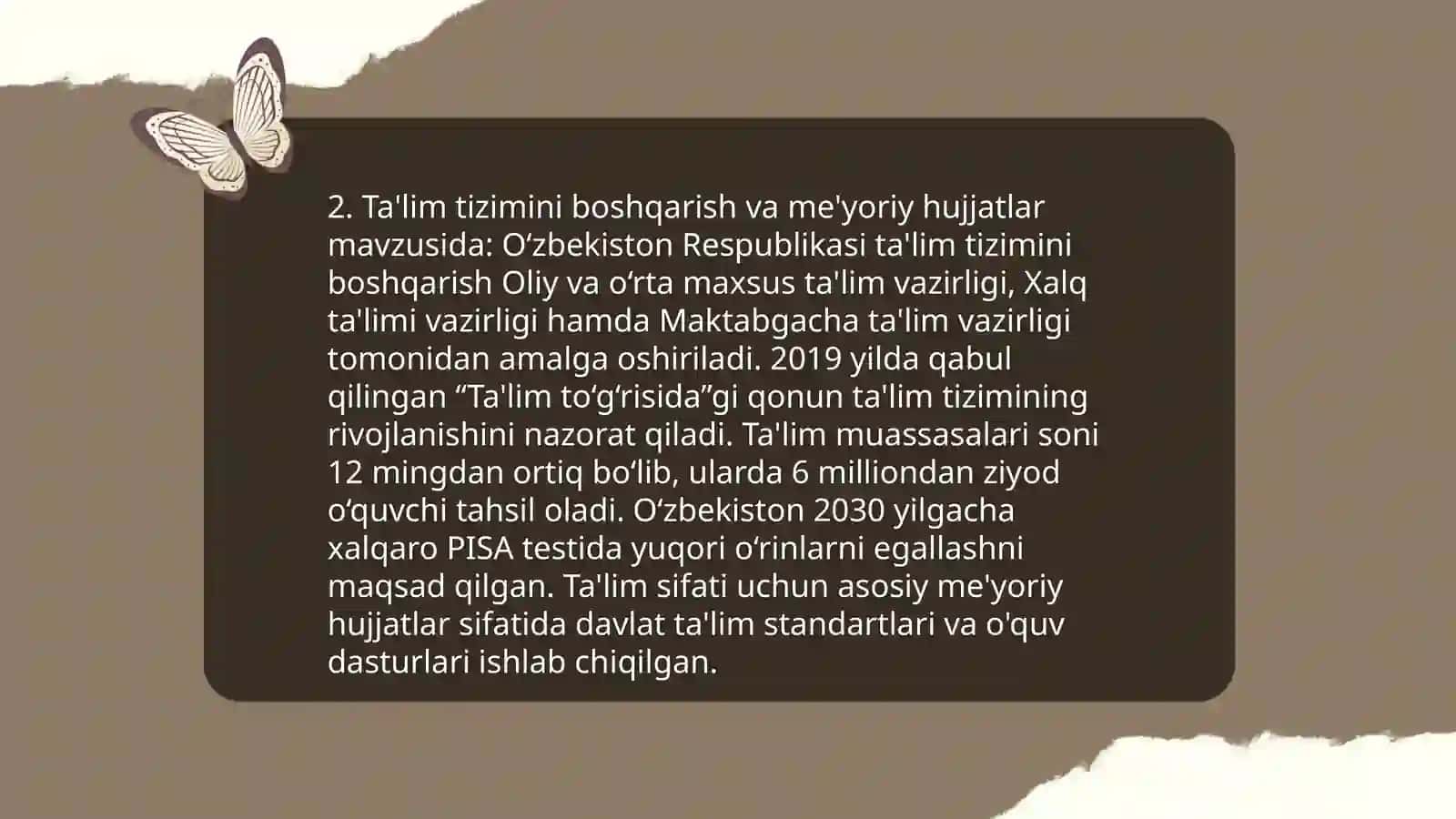 Ta'lim mazmunini belgilab beruvchi me'yoriy _huquqiy hujjat 4