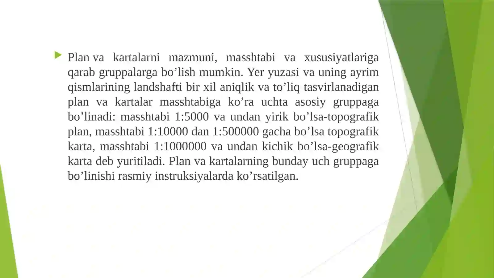 Topografik kartalar 4