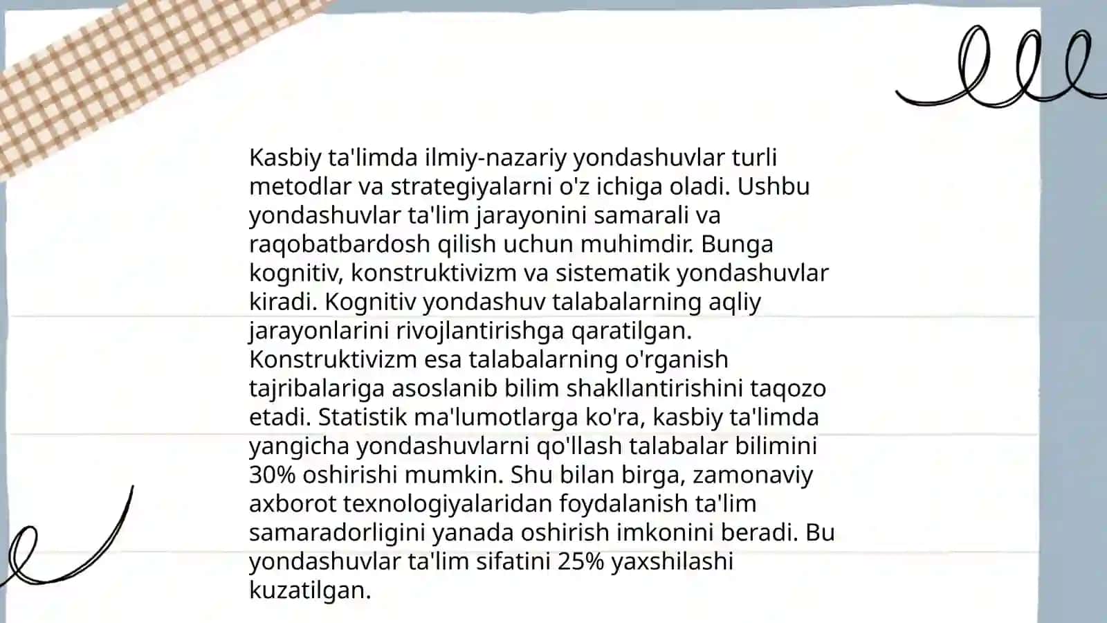 Buyuk mutafakkirlarning kasbiy ta'lim falsafasi 4