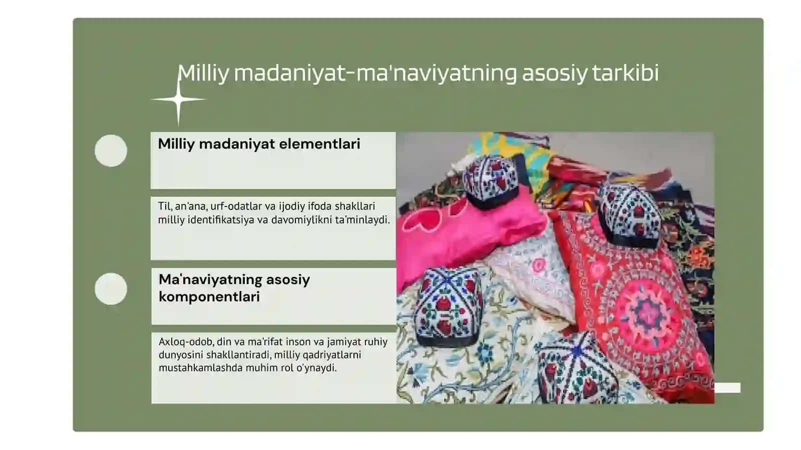 Milliy madaniyat-ma'naviyatning asosi 4
