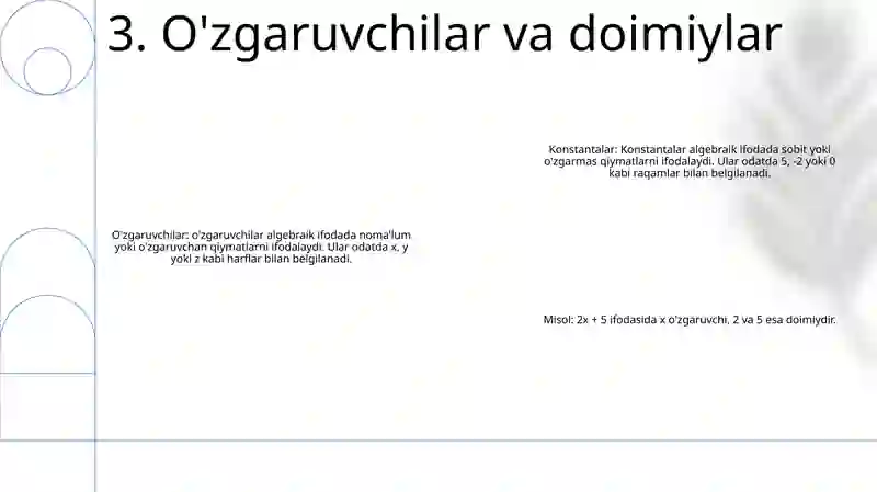 Algebra 4