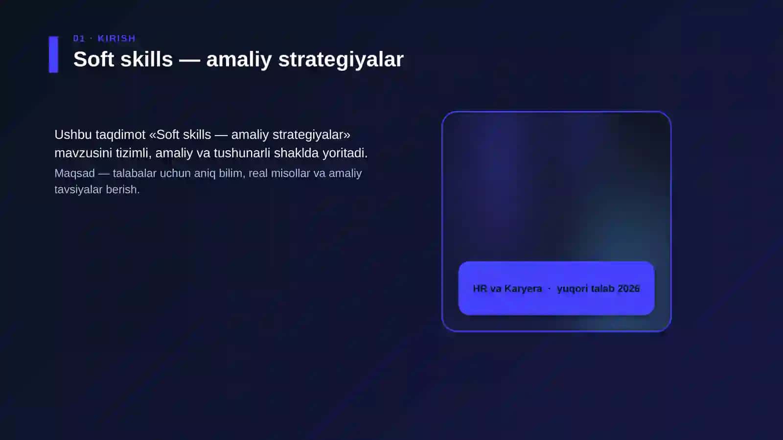 Soft skills — amaliy strategiyalar 4