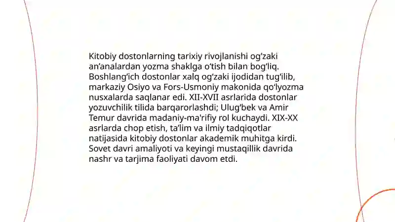 Kitobiy dostonlar 4
