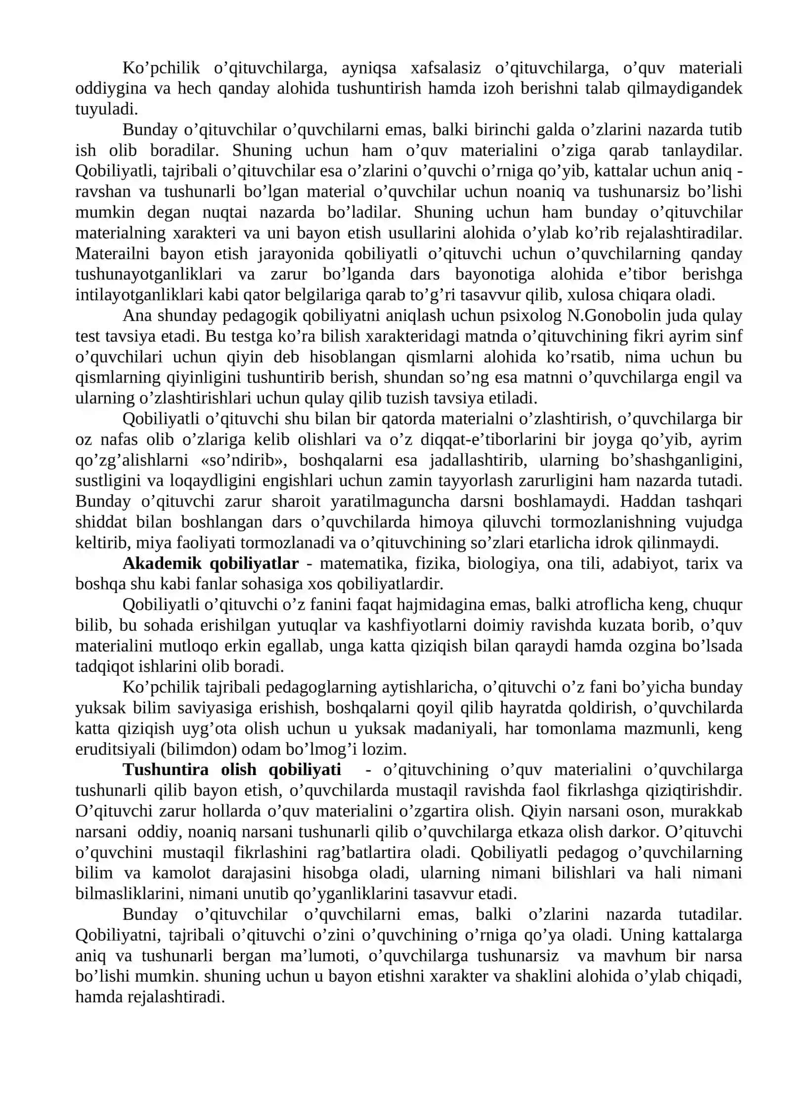 O’qituvchi faoliyatida pedagogik va kommunikativ qobiliyat 4