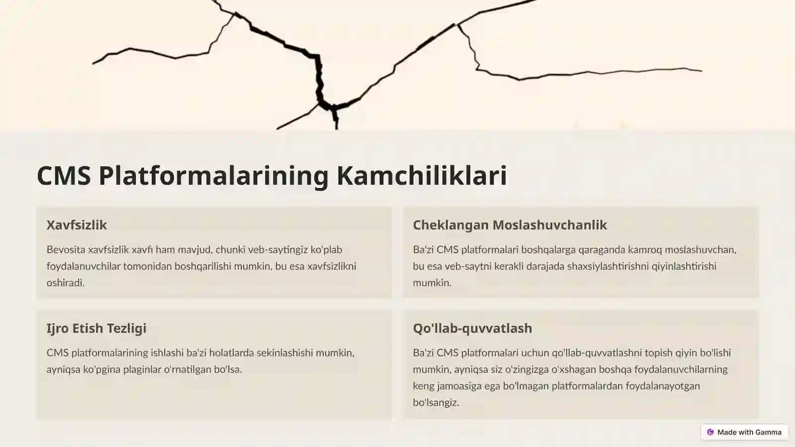 CMS Platformalari: Tanlov Qoidalari 4