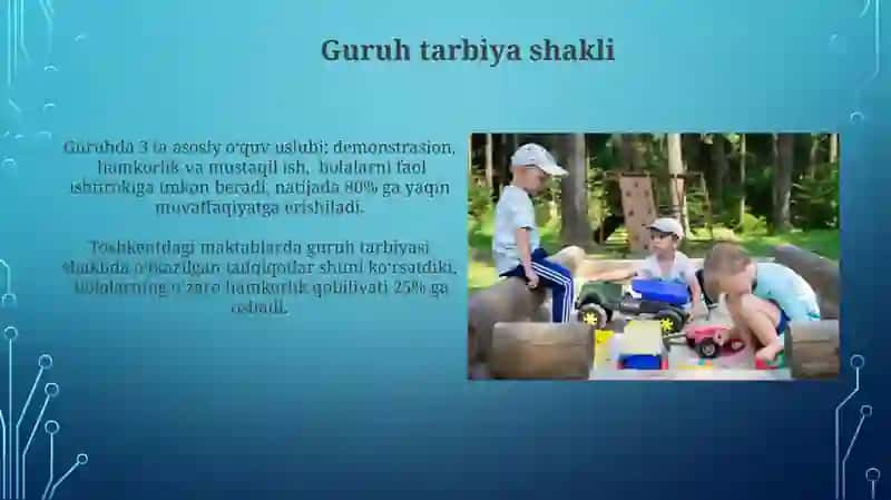 Mashg'ulotlardabolalarnitashkiletishshakllari(fomtal,guruhbo'libvayakkatartibda) 4