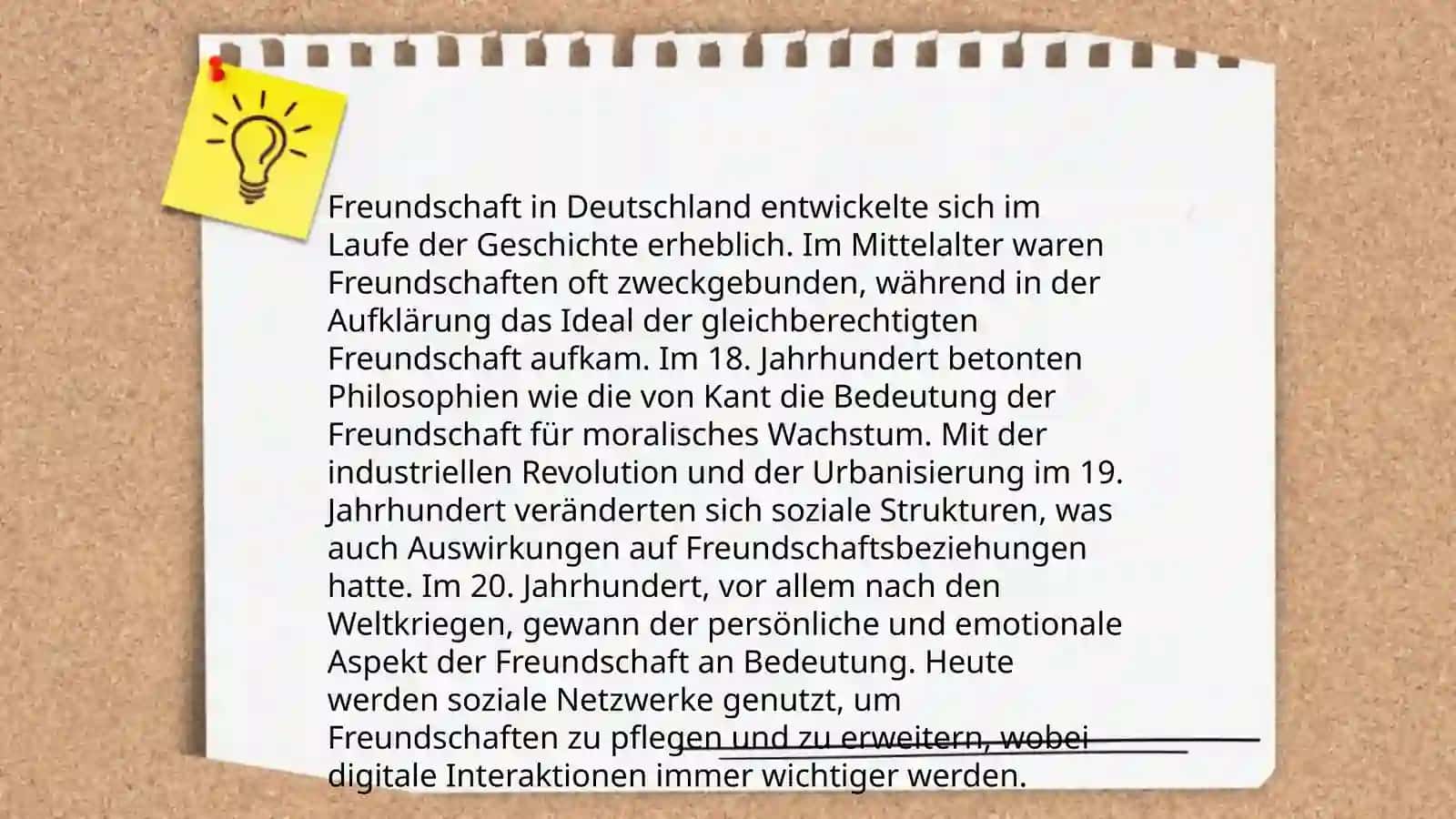 Bedeutung der Freundschaft 4