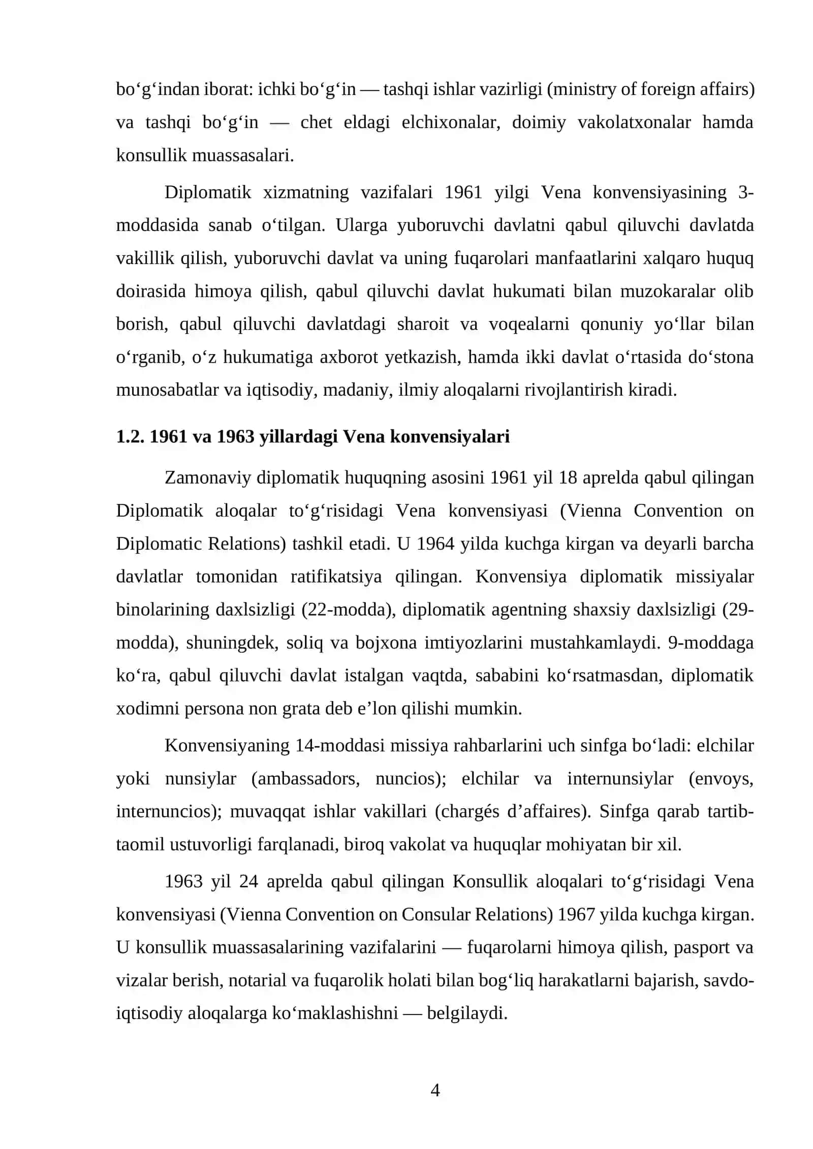 Diplomatik xizmati: qiyosiy-huquqiy tahlil 4