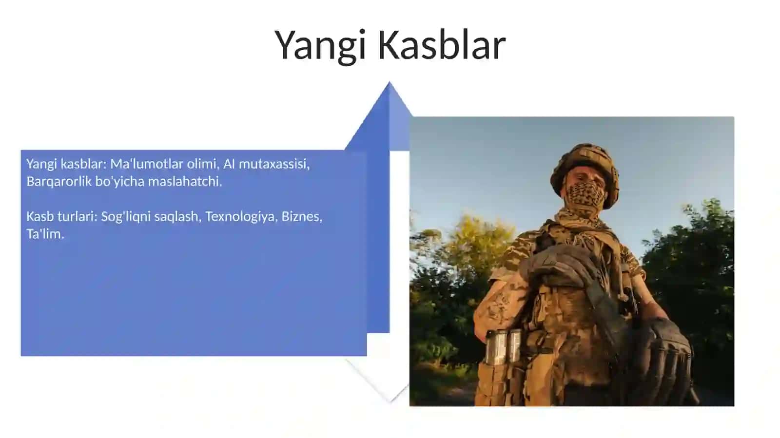 Kasb turkumlari turlari 4