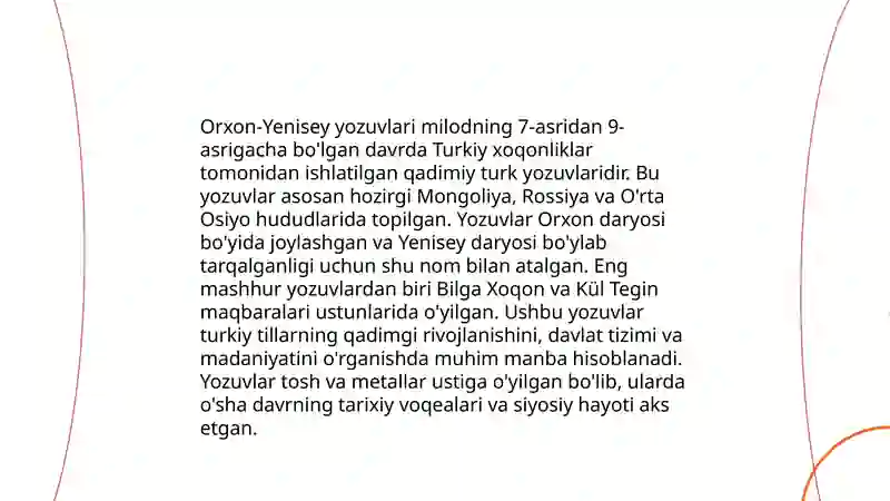 Eski Turk yozuvi 4