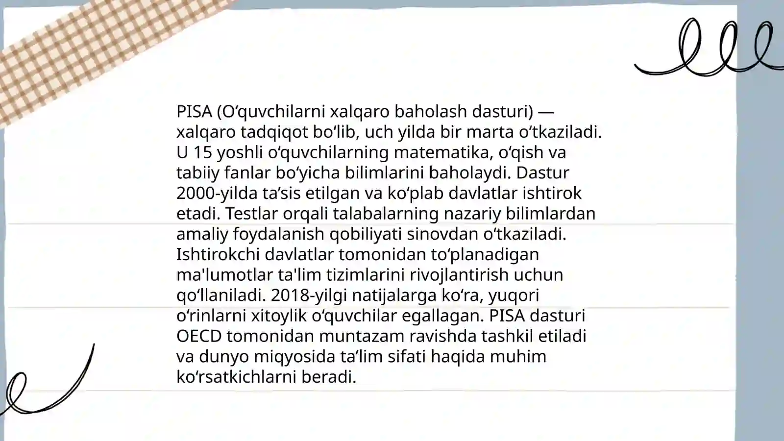 Xalqaro baholash dasturi 4