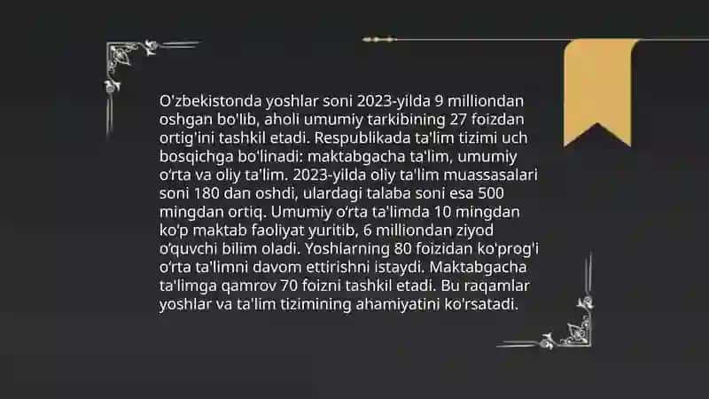 Yoshlarning ijtimoiy muloqoti 4