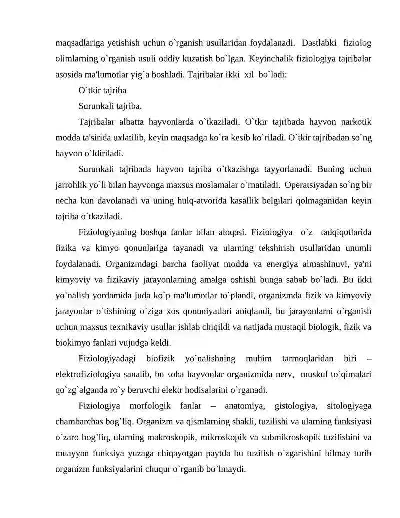 Fiziologiya fanining qisqacha tarixi va rivojlanish bosqichlari 4