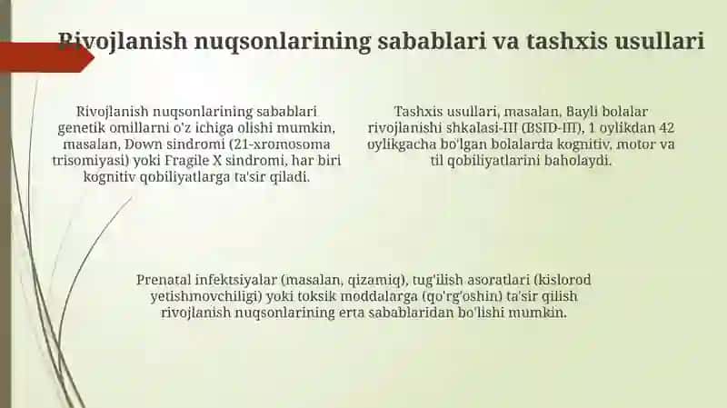 Alohidayordamga muhtoj bolalar rivojlanishida nuqsonning chuqurligi 4
