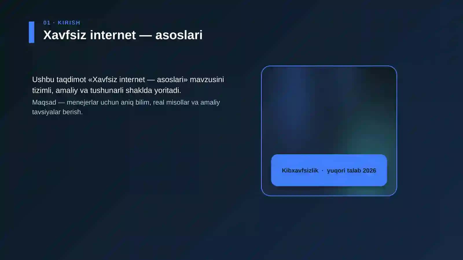 Xavfsiz internet — asoslari 4