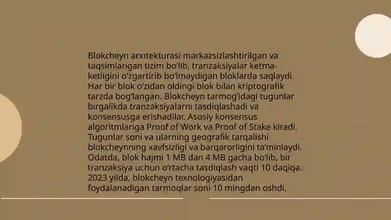 Blokchayn texnologiyalari va undan foydalanish yollari 4