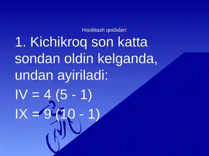 Rim sonlari va Rim kalendari 4