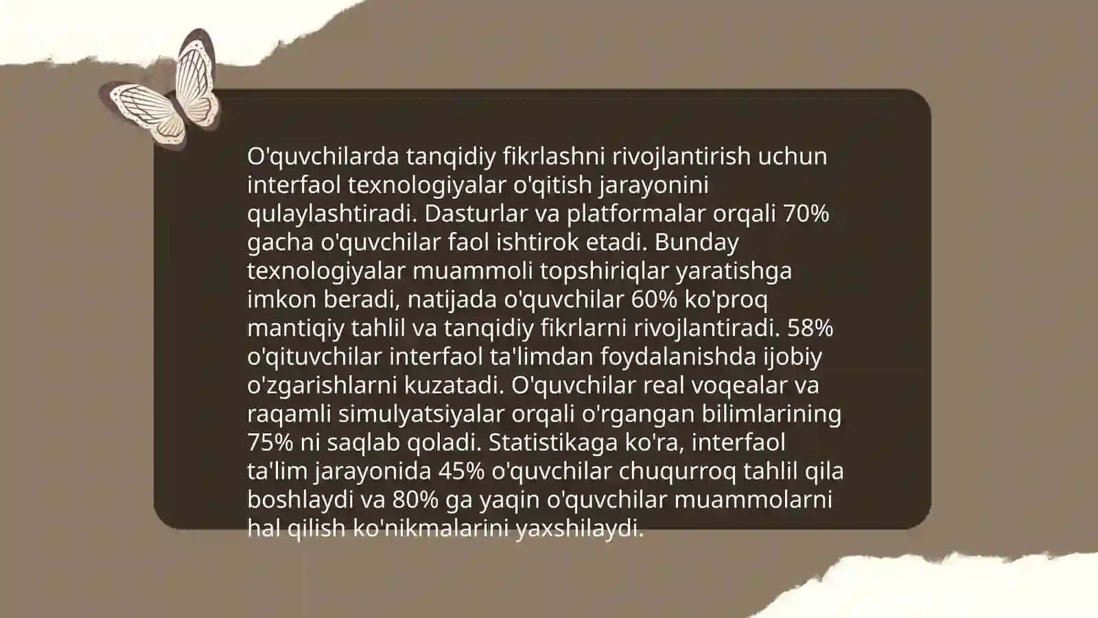 Ta'limda interfaol metodlarni qóllash texnologiyalari 4