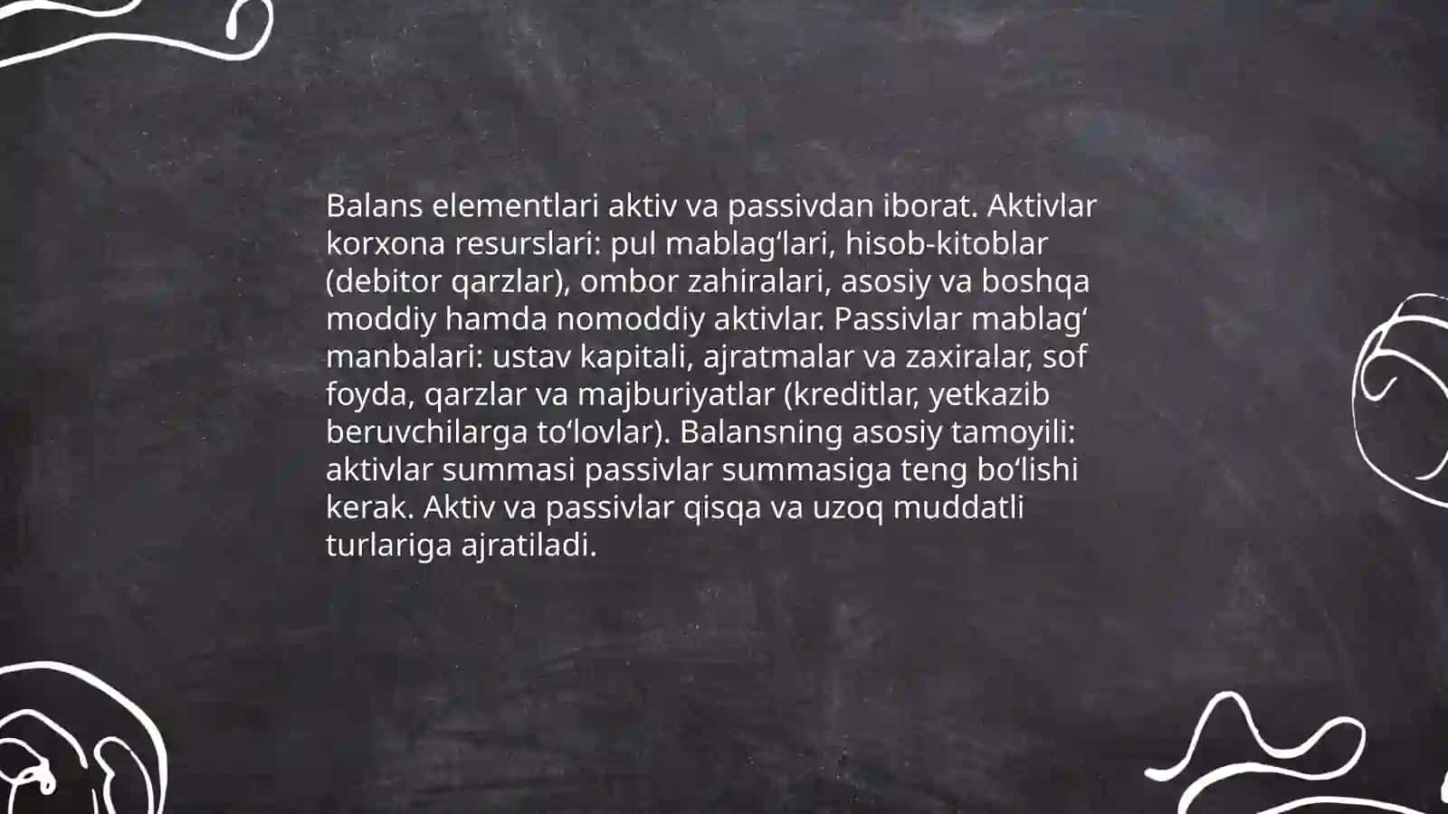 Buxgalteriya balansining tuzilishi 4