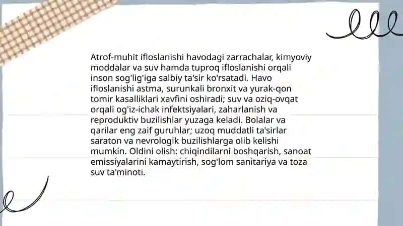 Inson va tabiat 4