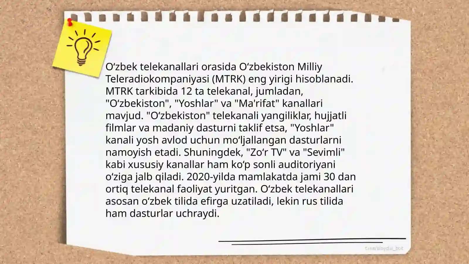 Televideniye - koʻngilochar sanoat sifatida 4