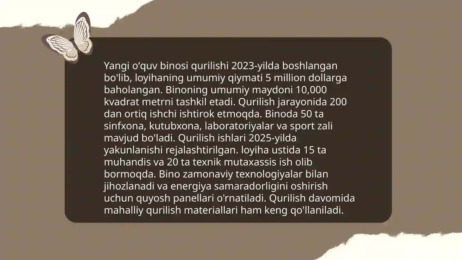Yangi oʻquv binosi 4