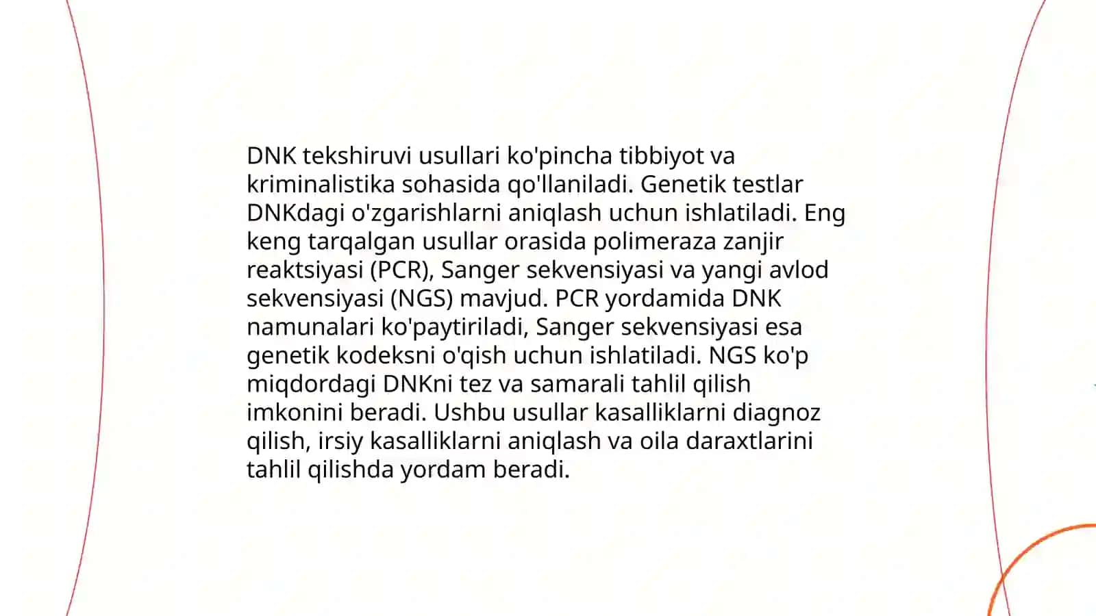 Genetik va genomik tadqiqotlar 4