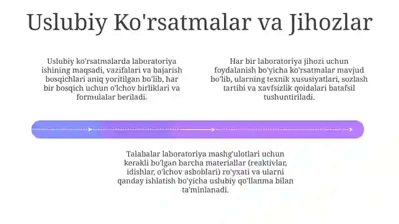 Laboratoriya amaliy mashgulotlarni tashkil etish va otkazish metodikasi 4