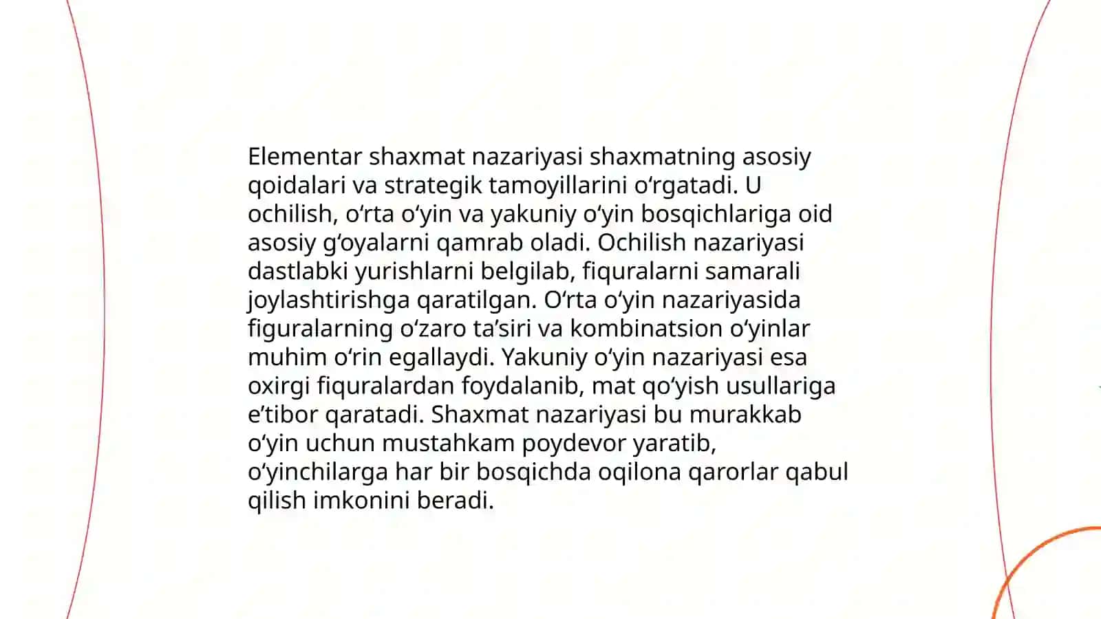 Shaxni organuvchi metodlar 4