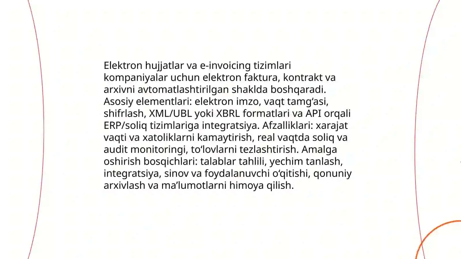 Elektron hisobot tushunchasi va raqamli biznesdagi roli 4