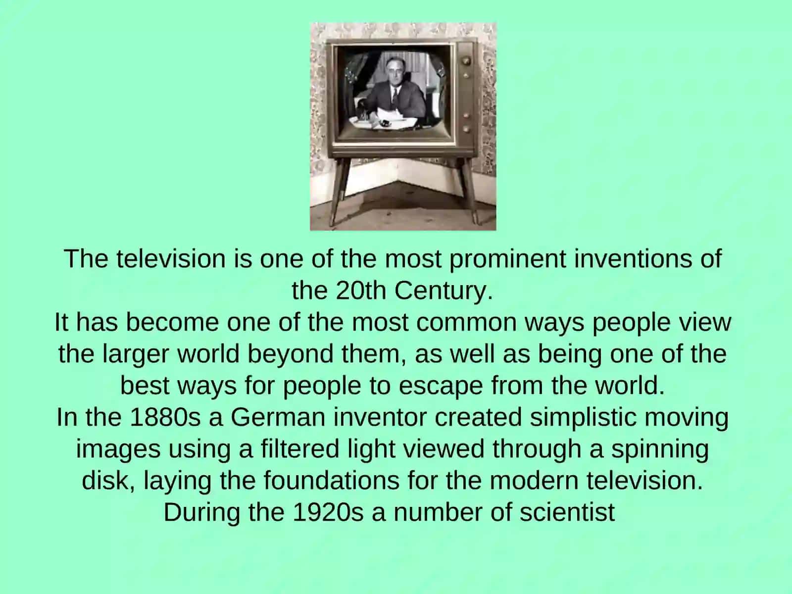 THE WORLD TV 4