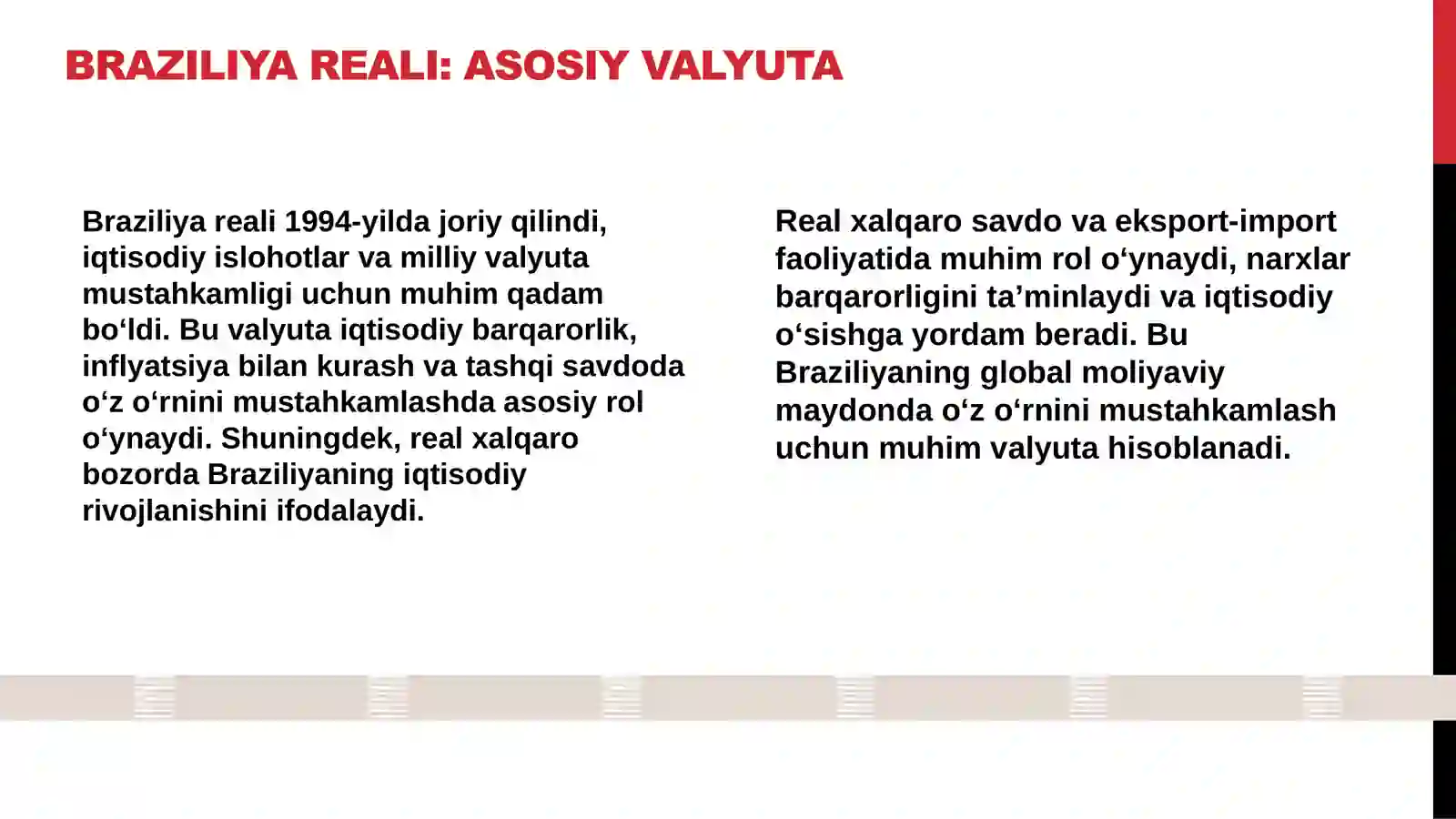 Braziliya davlatining pul tizimi 4