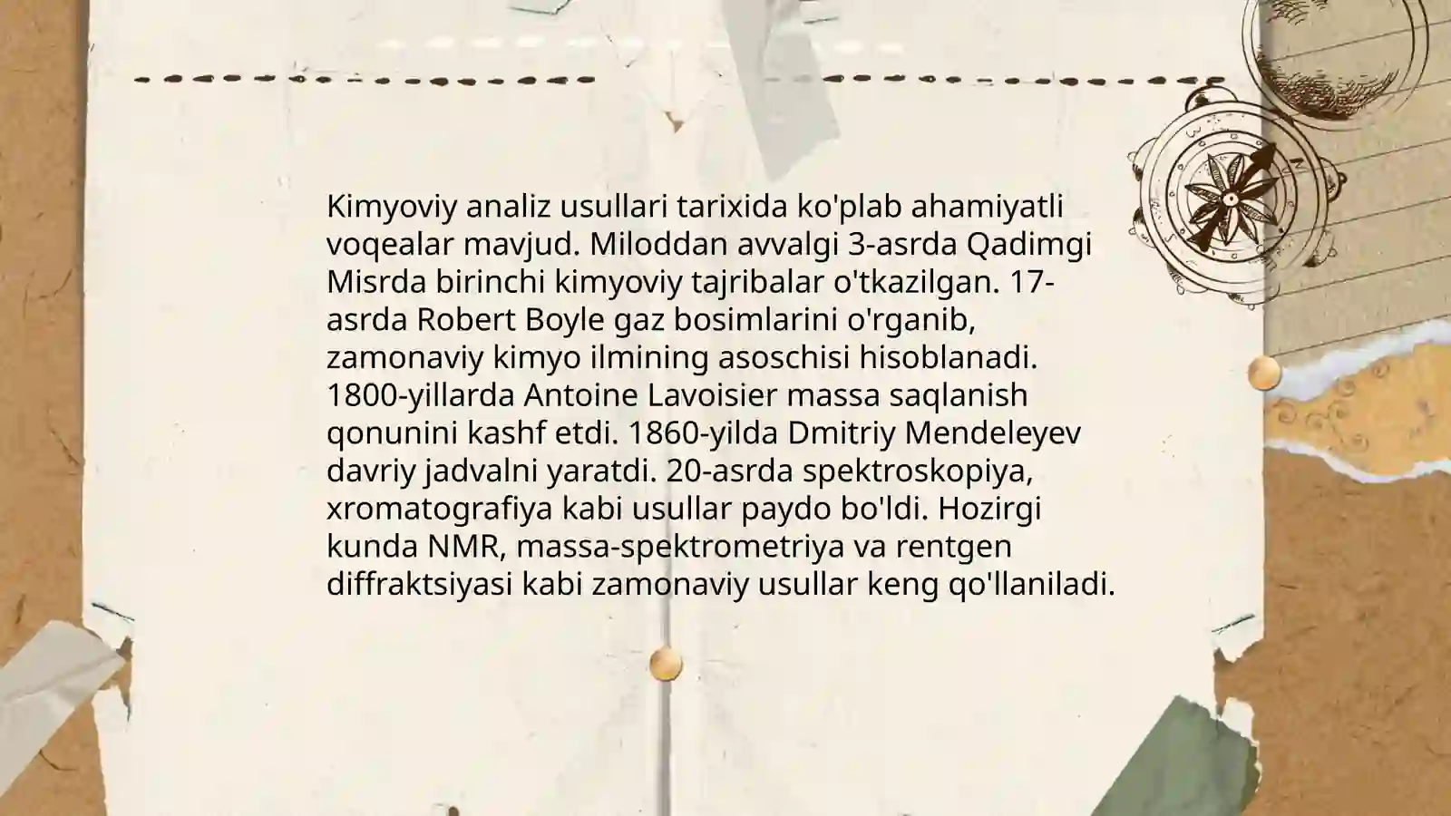 Analitik kimyo tarixi 4