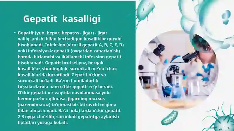 Surunkali gepatitlar 4