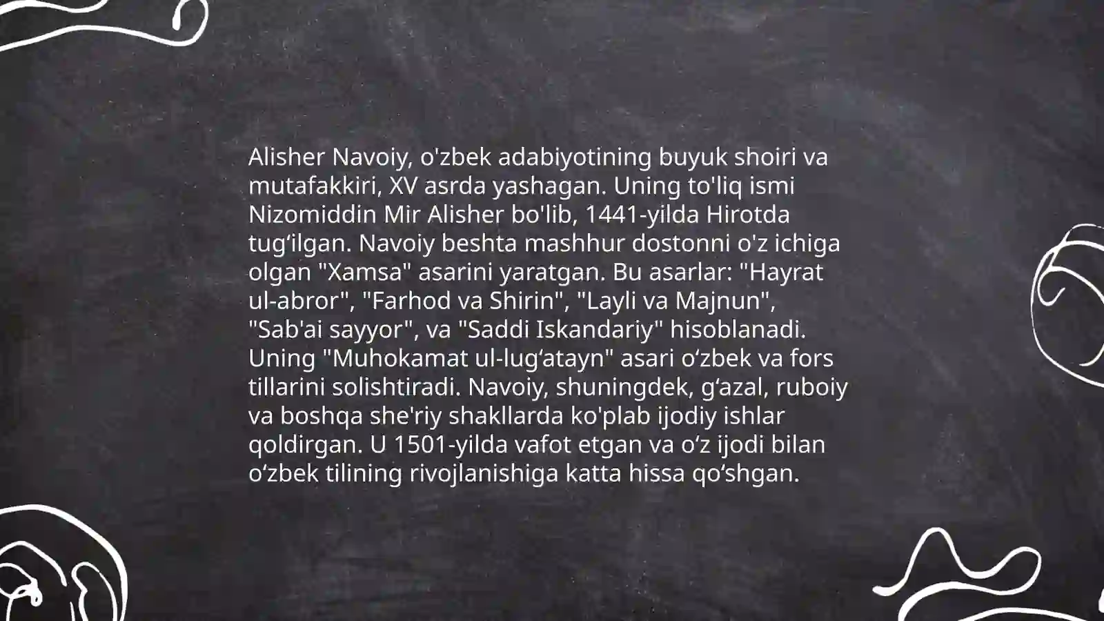 Alisher Navoiy 4