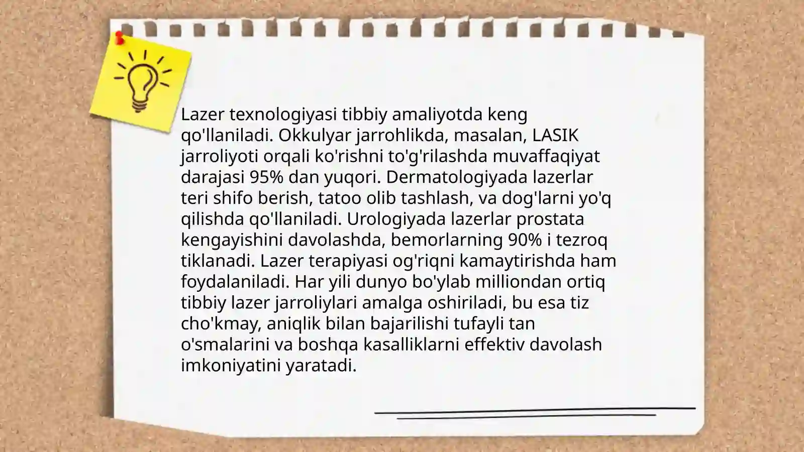 Tolali optika asboblarning tibbiyotdagi ahamiyati 4