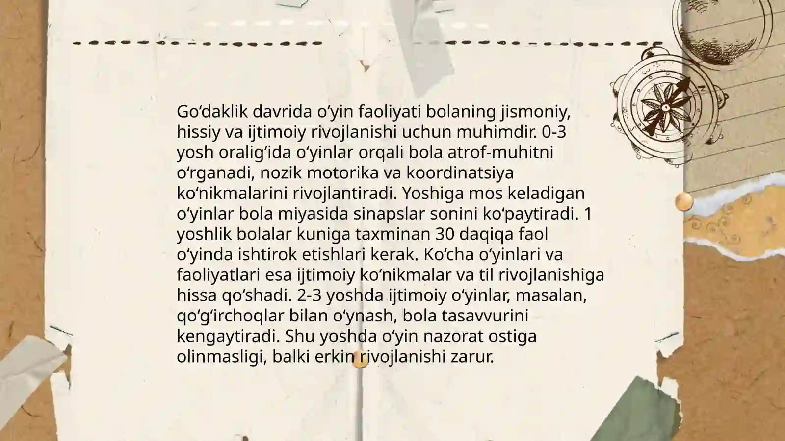 3 MT. Chaqaloqlik va go‘daklik davrining psixologik xususiyatlari 4