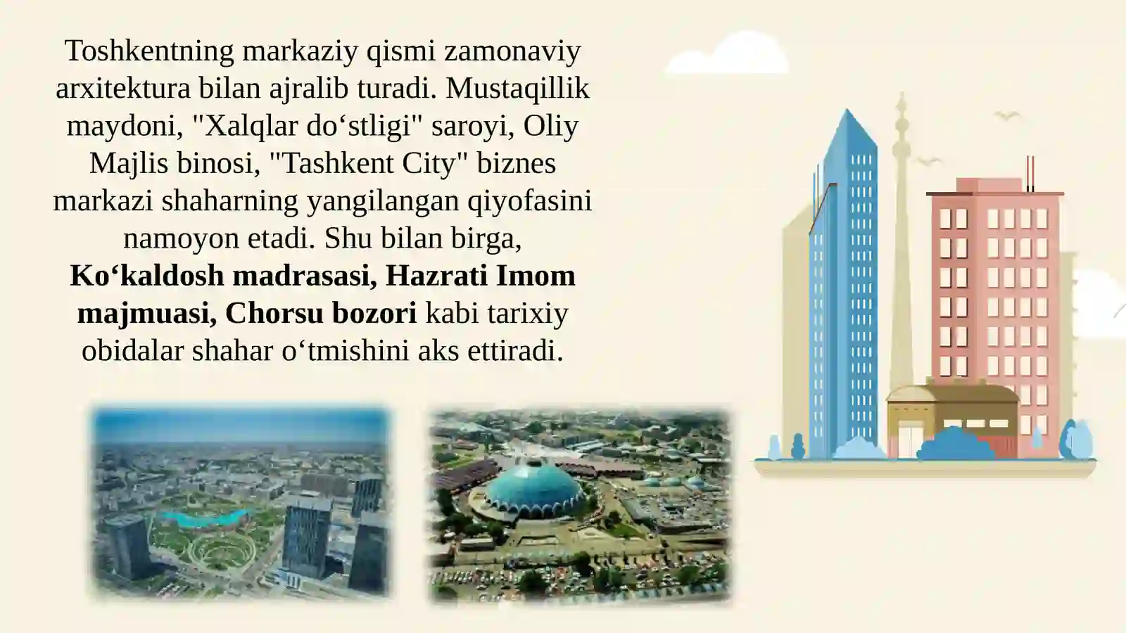 TOSHKENT SHAHRINING QIYOFASI 4